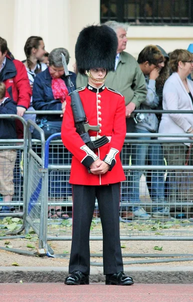 Londres, Reino Unido-06 de julio, Vista del Palacio de Buckingham, 6 de julio de 2015 en Londres — Foto de Stock