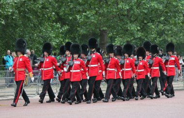 London, UK-July 06, soldier of the royal guard, July 06.2015 in London clipart