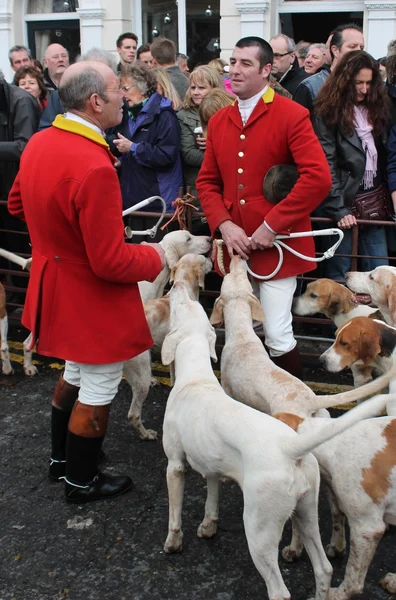 Fox Hunt Tenterden Kent England Wielka Brytania Grudzień 26Th 2019 — Zdjęcie stockowe