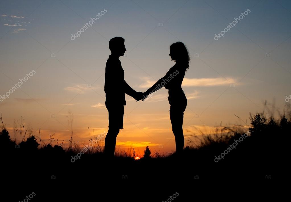 Paar lässt sich gehen Telegraph