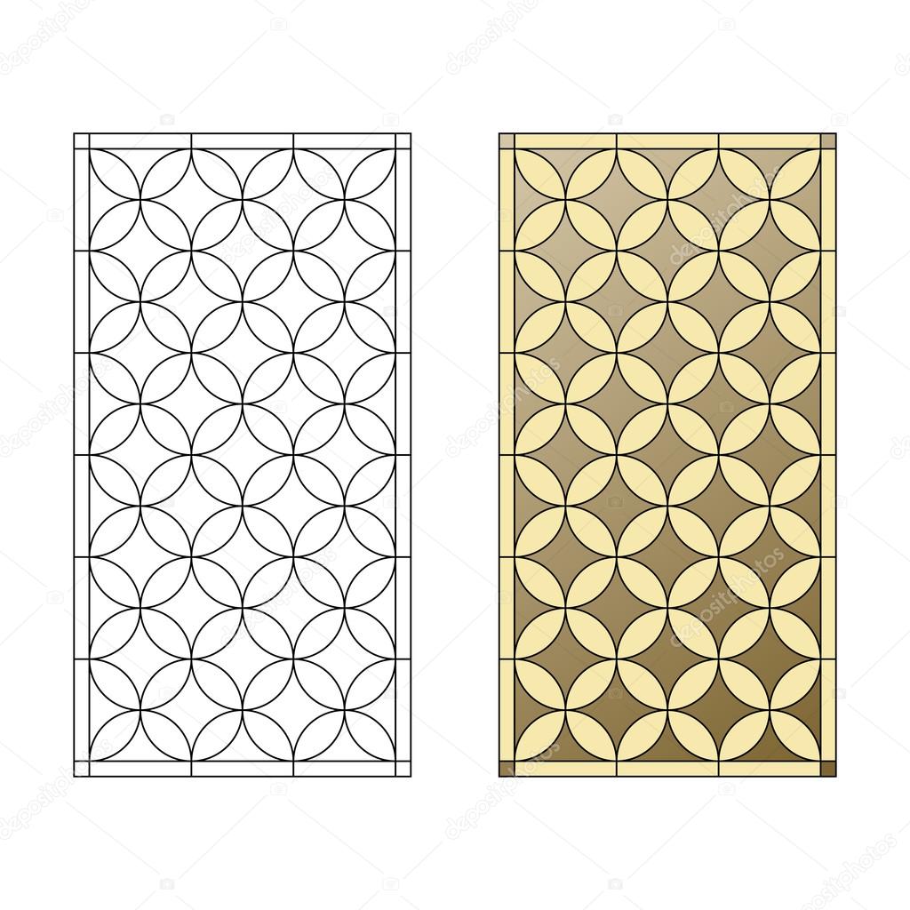 greyish lattice pattern around