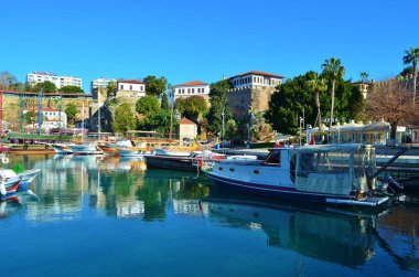 Kaleici Manzarası - eski Antalya limanı, Türkiye