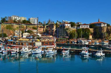 Kaleici Manzarası - eski Antalya limanı, Türkiye