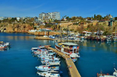 Kaleici Manzarası - eski Antalya limanı, Türkiye