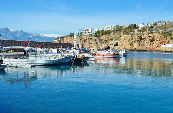 Vue Kaleici Vieux Port Antalya Turquie — Photo