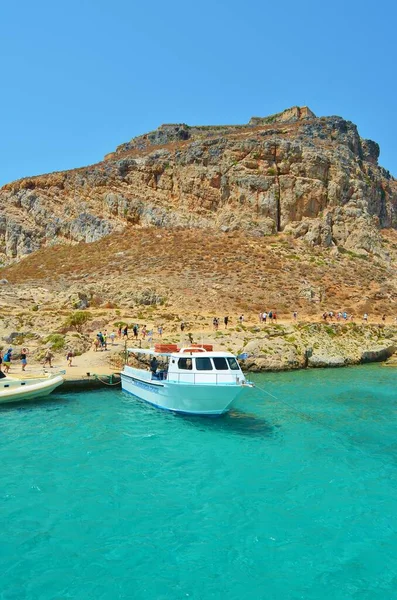 Gramvousa Eiland Het Westen Van Kreta Griekenland — Stockfoto