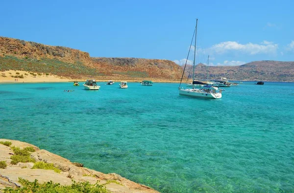 Isola Gramvousa Ovest Creta Grecia — Foto Stock