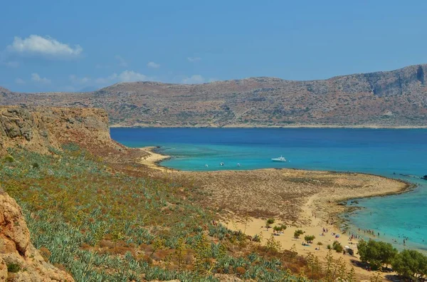Yunanistan Batı Girit Kentindeki Gramvousa Adası — Stok fotoğraf