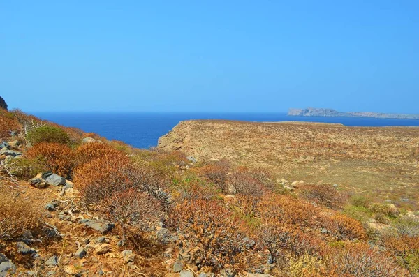 Gramvousa Eiland Het Westen Van Kreta Griekenland — Stockfoto