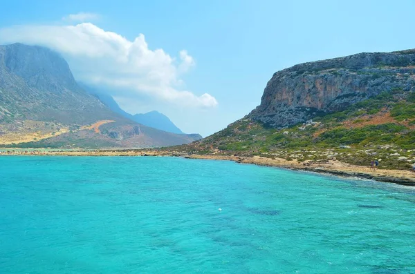 Balos Beach West Crete Island Greece — Stock Photo, Image