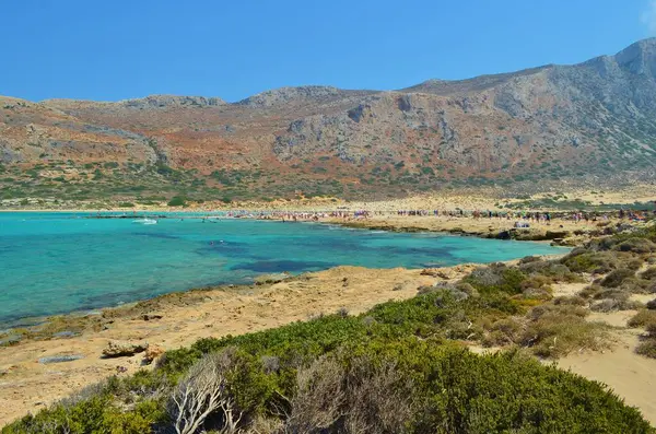 Balos Beach West Crete Island Greece — Stock Photo, Image