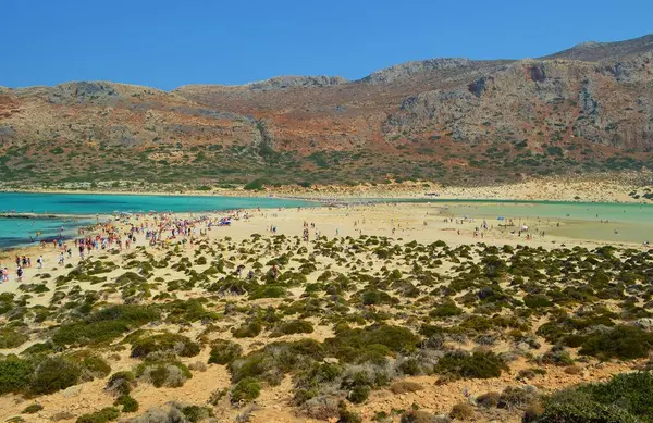 Balos Beach West Crete Island Greece — Stock Photo, Image