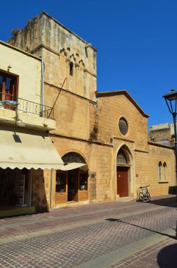 Girit Adası, Yunanistan 'daki eski Chania kentinin mimarisi