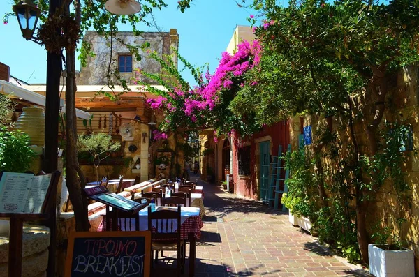 Arkitektur Den Gamla Staden Chania Kreta Grekland — Stockfoto
