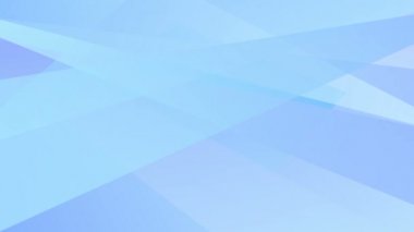 Canlandırılmış soyut geometrik mavi arkaplan. Döngülü video. Vektör illüstrasyonu.