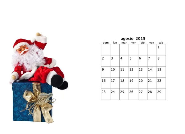 Christmas calendar — Stock Photo, Image