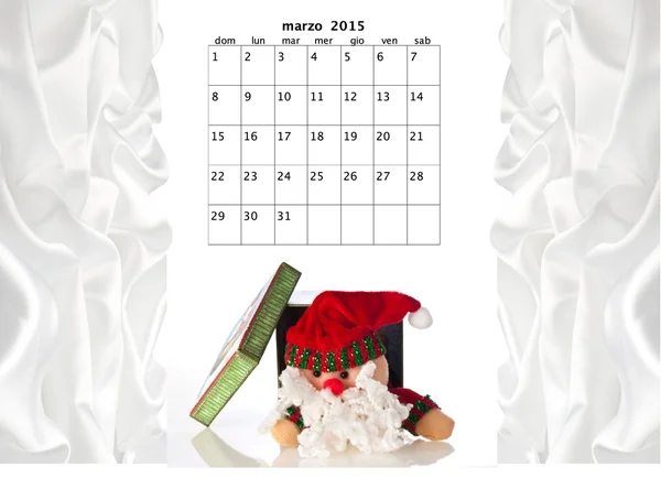 Christmas calendar — Stock Photo, Image