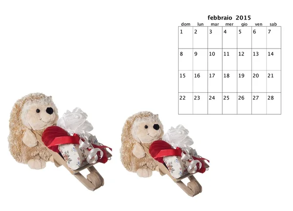 Christmas calendar — Stock Photo, Image