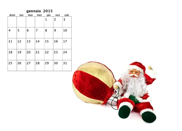 Різдвяний календар — стокове фото