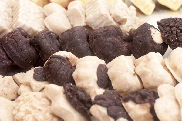 Soaps chocolate and vanilla — Stock Photo, Image