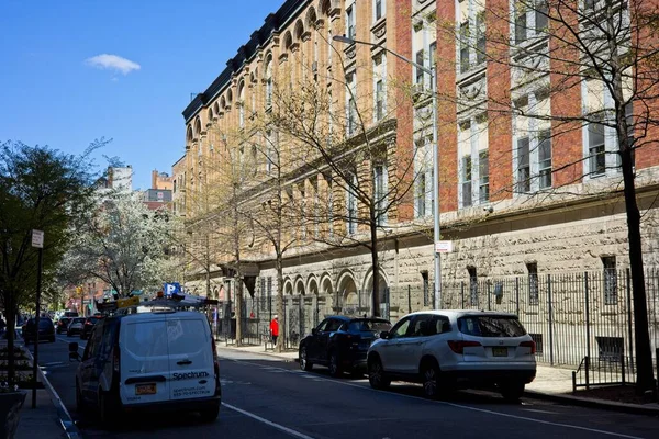 New York Usa April 2021 Francis Xavier High School West — Stock Photo, Image