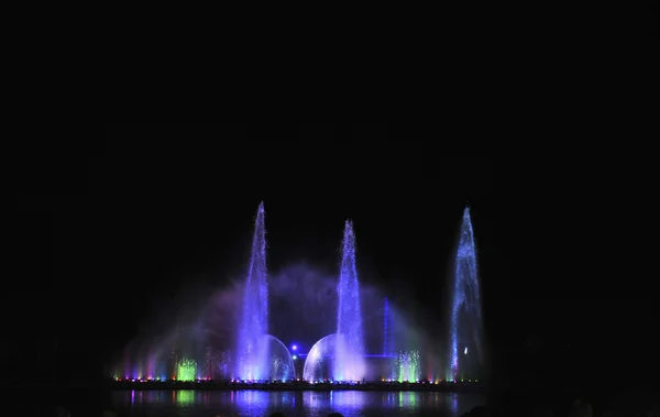 Dancing fountains  festival — Stock Photo, Image