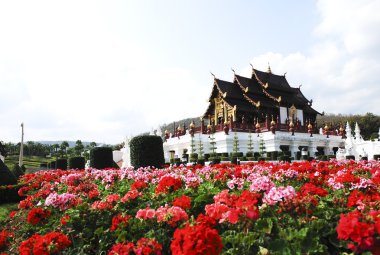 Royal Park Rajapruek chiangmai Tayland'da Royal Pavilion