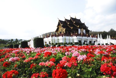 Royal Park Rajapruek chiangmai Tayland'da Royal Pavilion