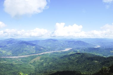 nehir doğa arka planda