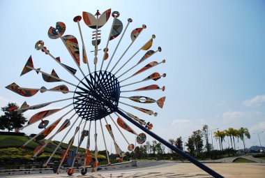 Chiangmai Tayland'da Royal Park Rajapruek