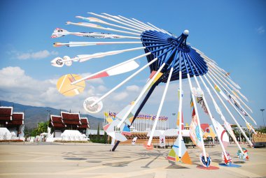 Chiangmai Tayland'da Royal Park Rajapruek