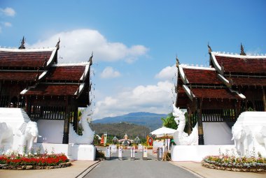 Chiangmai Tayland'da Royal Park Rajapruek