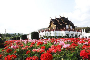Royal Park Rajapruek chiangmai Tayland'da Royal Pavilion