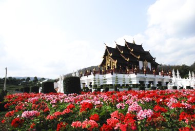 Royal Park Rajapruek chiangmai Tayland'da Royal Pavilion