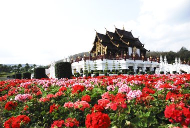 Royal Park Rajapruek chiangmai Tayland'da Royal Pavilion