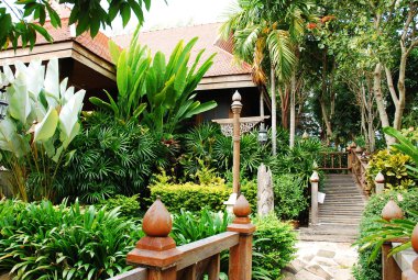 Chiangmai Tayland'da Royal Park Rajapruek