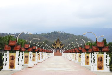 Royal Park Rajapruek chiangmai Tayland'da Royal Pavilion