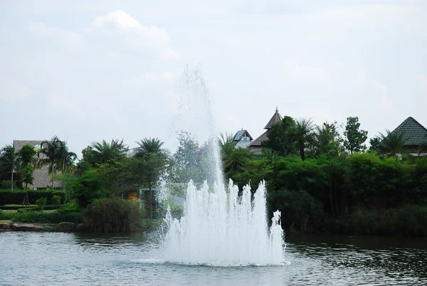 皇家亭子在清迈泰国皇家公园拉加普鲁克 — 图库照片