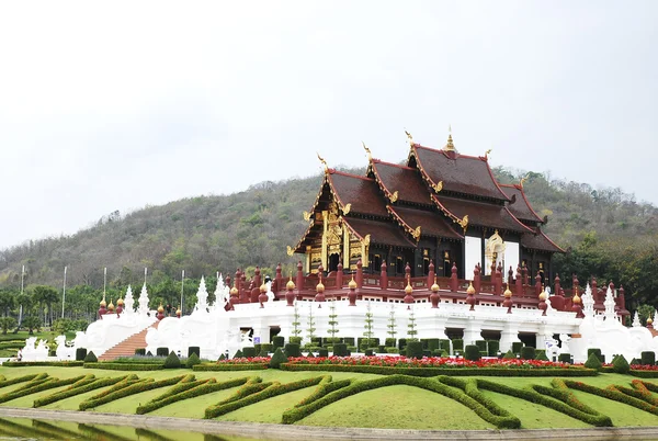 Royal Pavilion en Royal Park Rajapruek en Chiangmai Tailandia —  Fotos de Stock