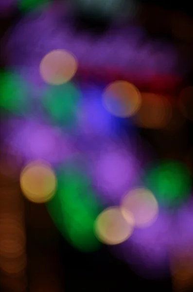 Veel kleur bokeh abstracte lichte achtergrond — Stockfoto