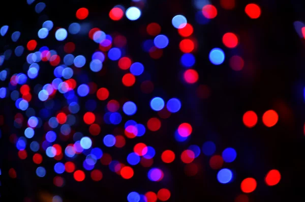 Veel kleur bokeh abstracte lichte achtergrond — Stockfoto