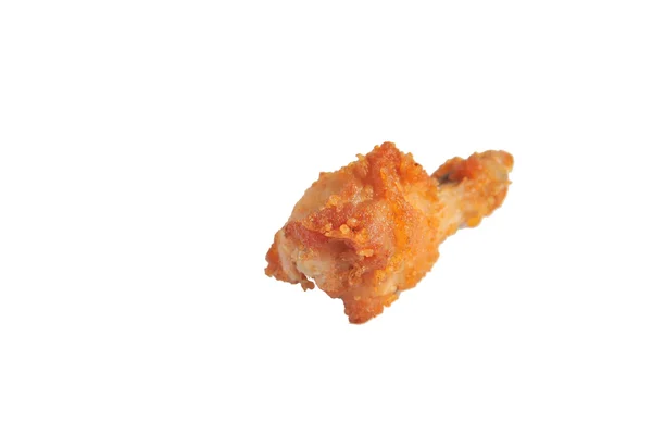 Smažené kuře izolované bílé pozadí — Stock fotografie