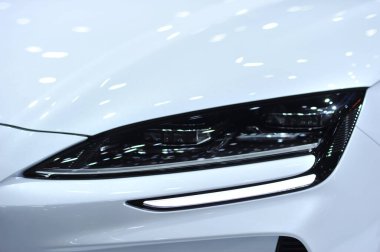 Lider araba ışığı otomobili yakın çekim