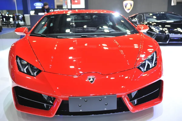 BANGKOK-DECEMBER 1 Lamborghini car at The 32nd  Motor expo 2015 on december1, 2015 in Bangkok, Thailand — Stock Photo, Image