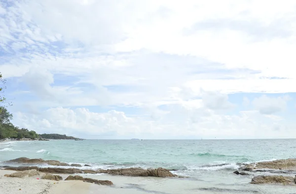 Sea view ao-phai kohsamed rayong thailand — Stock Photo, Image