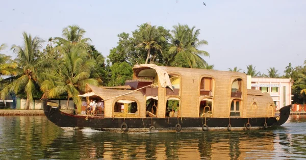 House Boat Hindistan — Stok fotoğraf