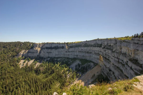 Creux Van Een Beroemde Berg Zwitserland — Stockfoto