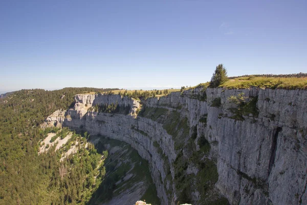 Panorama Berg Creux Van — Stockfoto