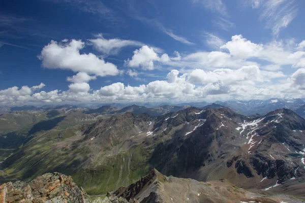 Prachtig Uitzicht Vanaf Piz Languard Grisons — Stockfoto