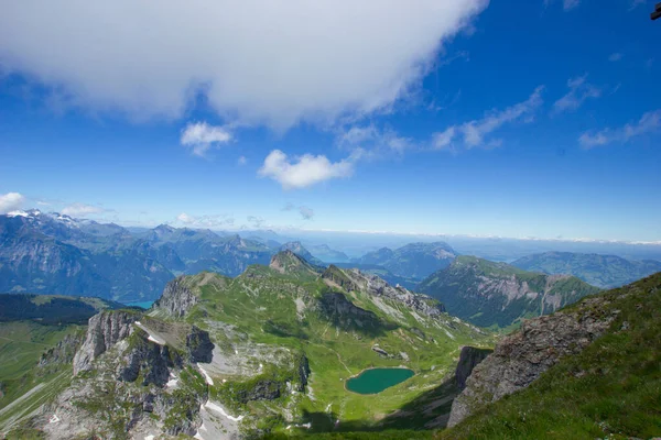 Вид Горного Массива Центральной Швейцарии — стоковое фото